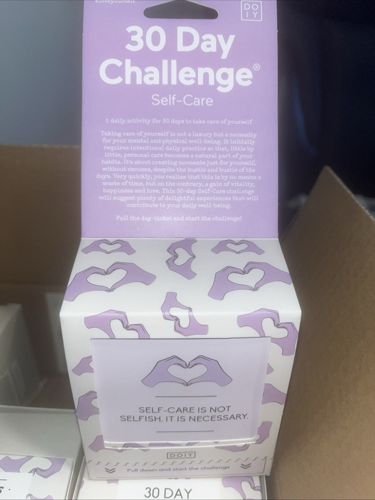 New! 30 Day Self-Care Challenge - daily activity for 30 days