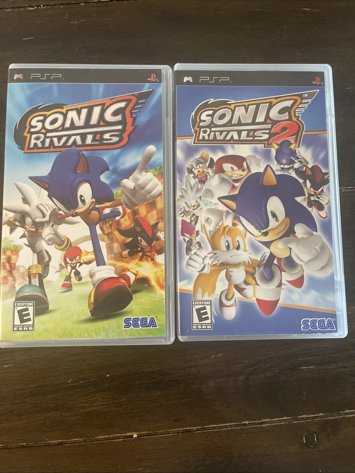 Sonic Rivals 1 2 PSP Lot