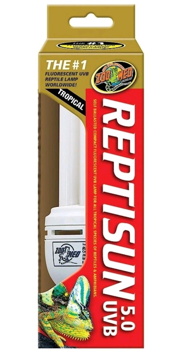 ZooMed ReptiSun 5.0 UVB/UVA 26w Bulb