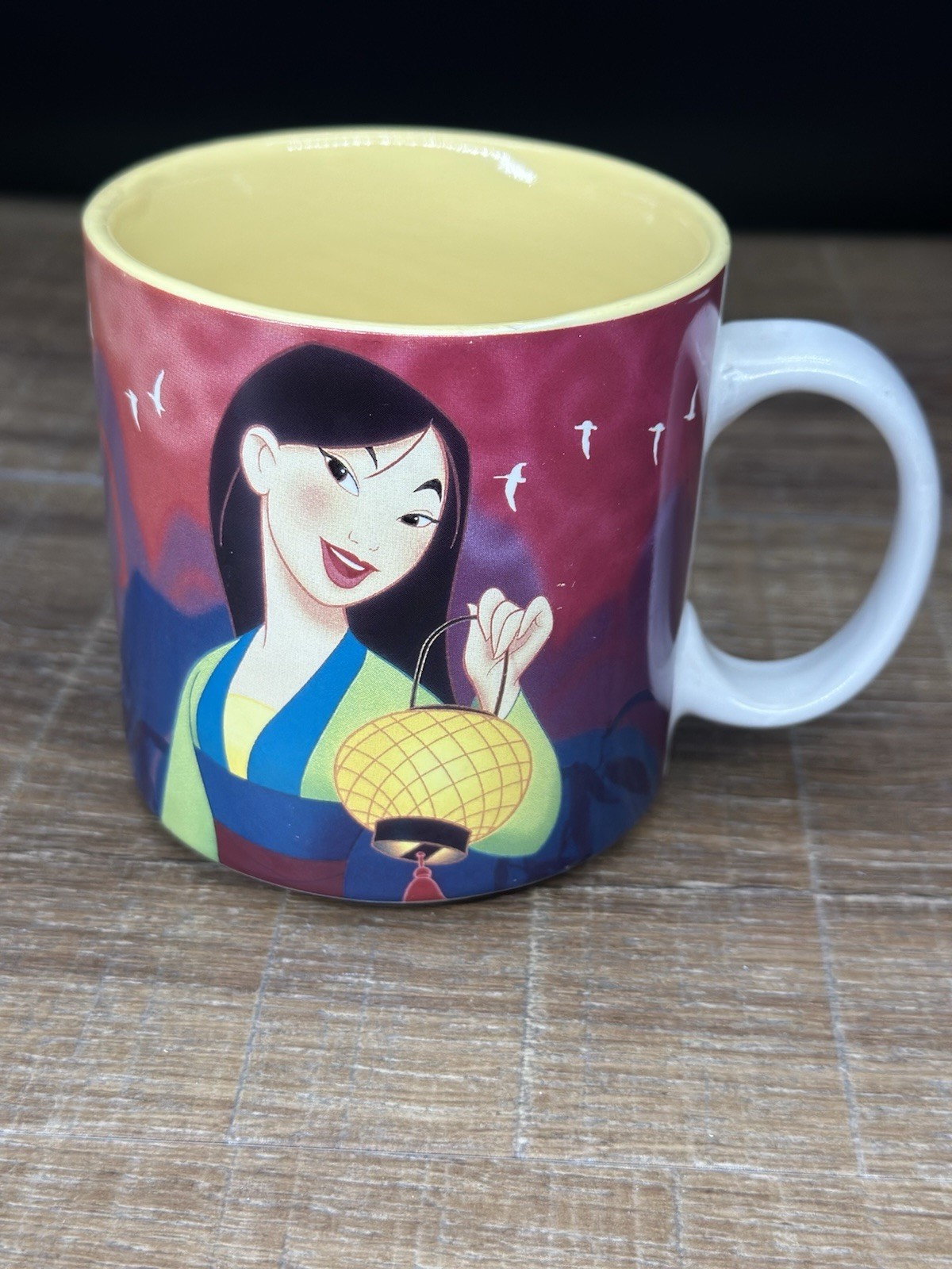 VTG Disney Mulan Ceramic Coffee Mug