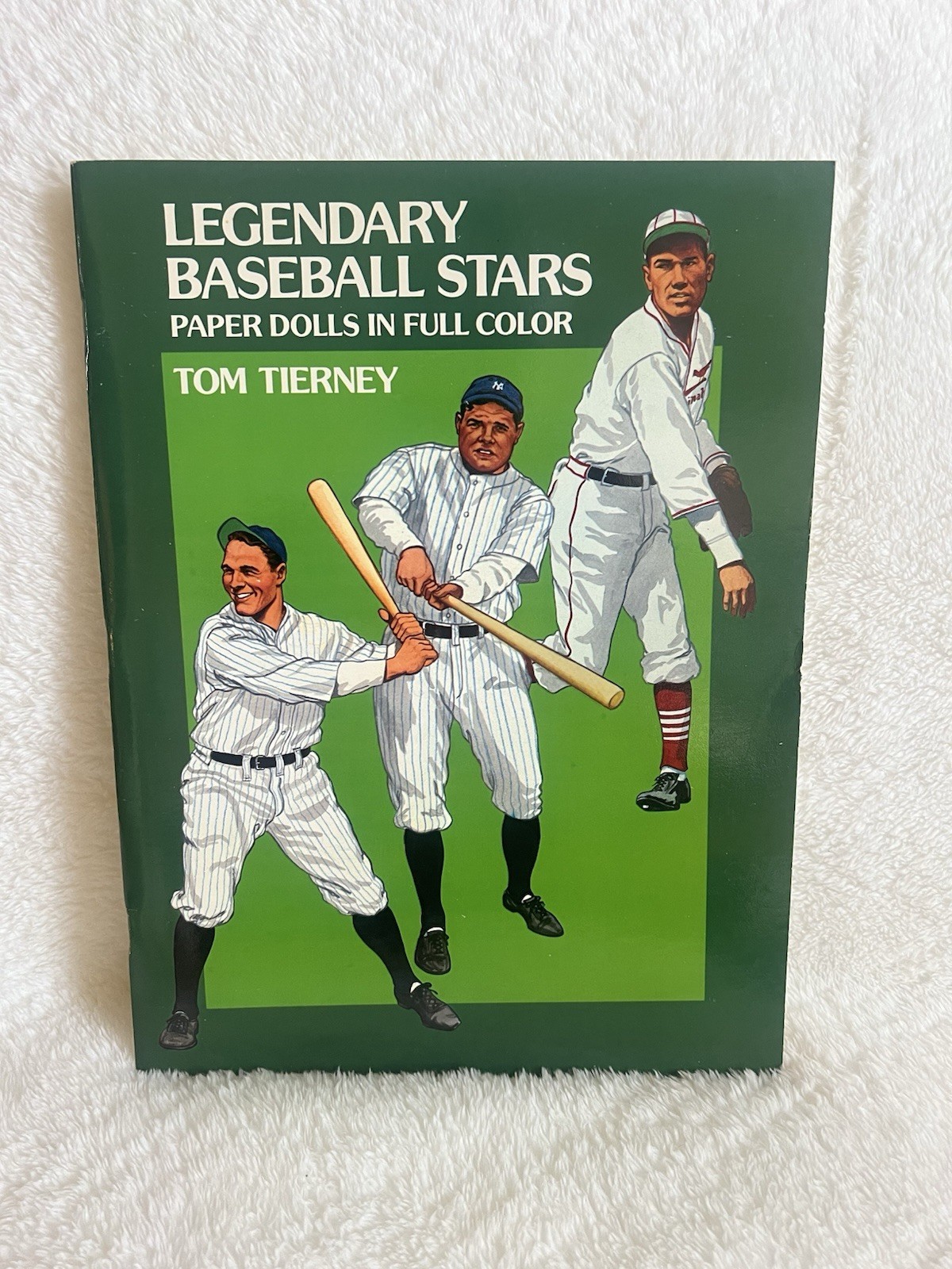Baseball Stars Paper Dolls New!  Tom Tierney