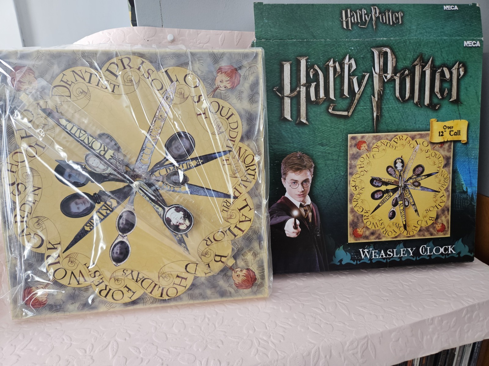 Harry Potter Weasley Clock NECA Brand (Rare), New Condition In Box