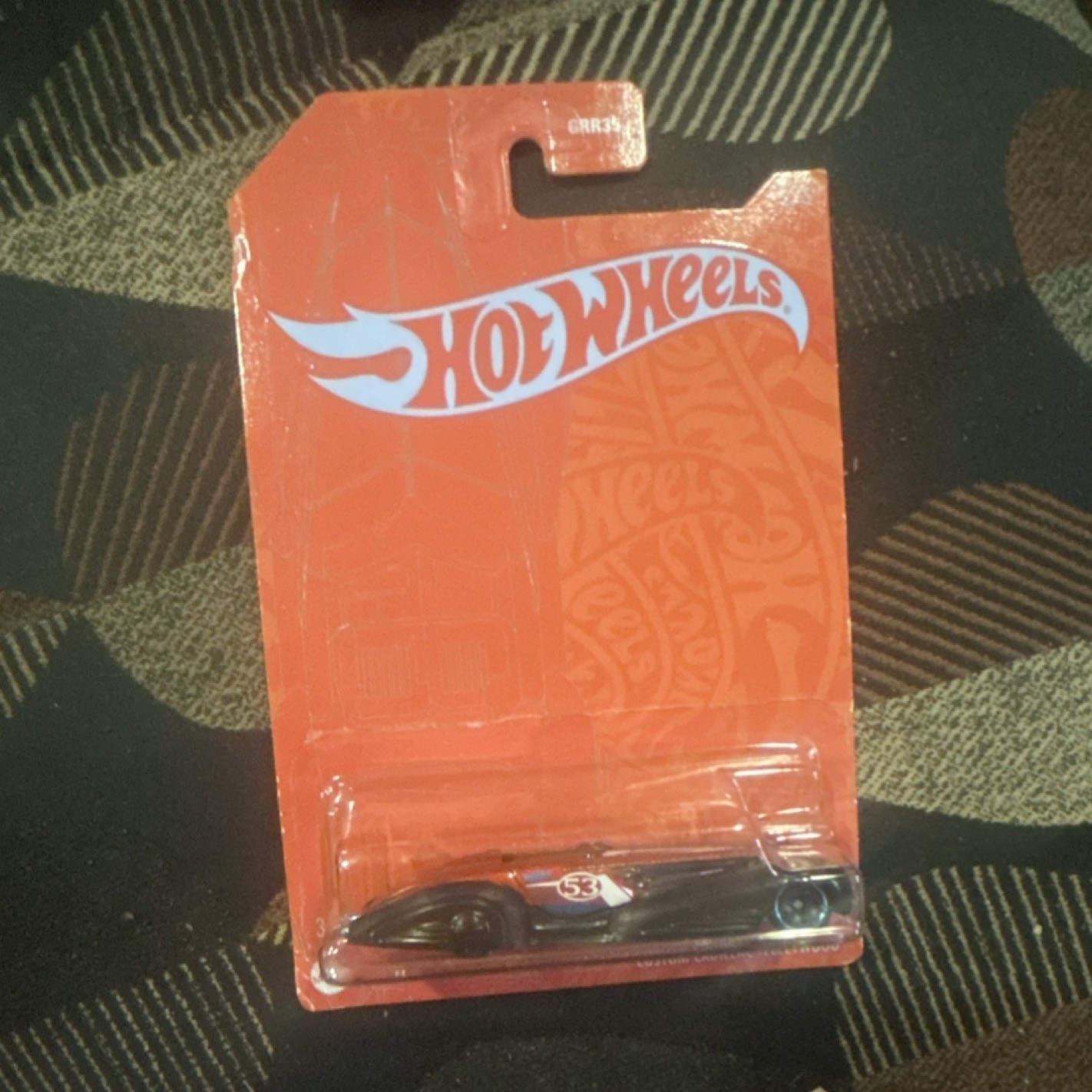 Hot Wheels Custom Cadillac Fleetwood 1:64 Diecast Car Black Red Collectible