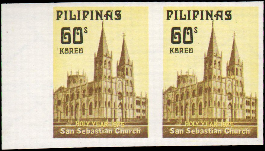 Philippines #1281a-1284a set MNH VF imperf pairs