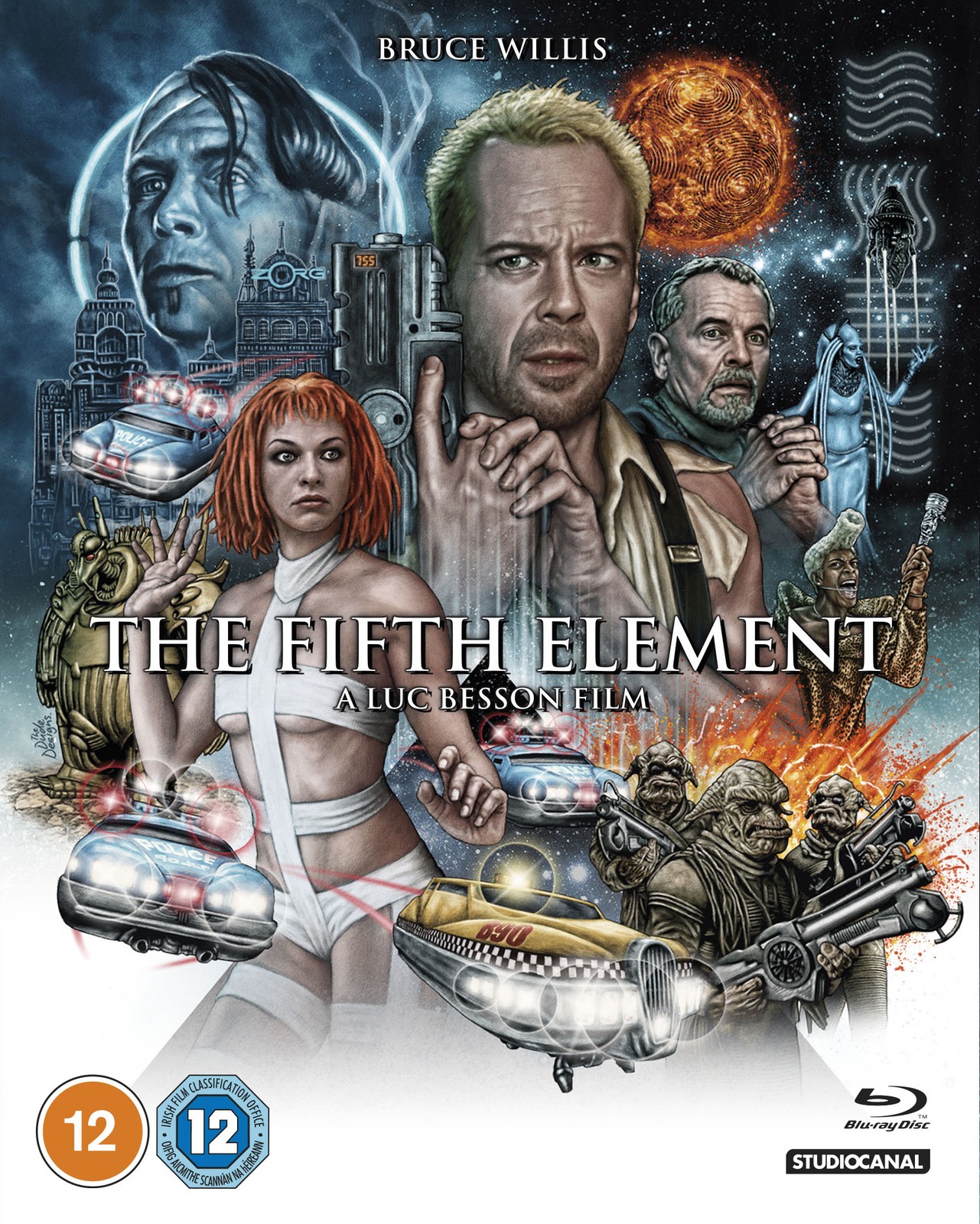 The Fifth Element (Blu-ray) John Neville John Bluthal Luke Perry (UK IMPORT)