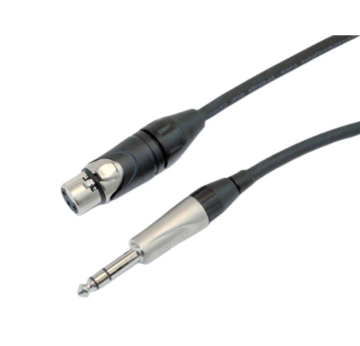 Yorkville PC-15XPMSDLX DLX Series Balanced XLR-M to TRS Cable - 15 Feet