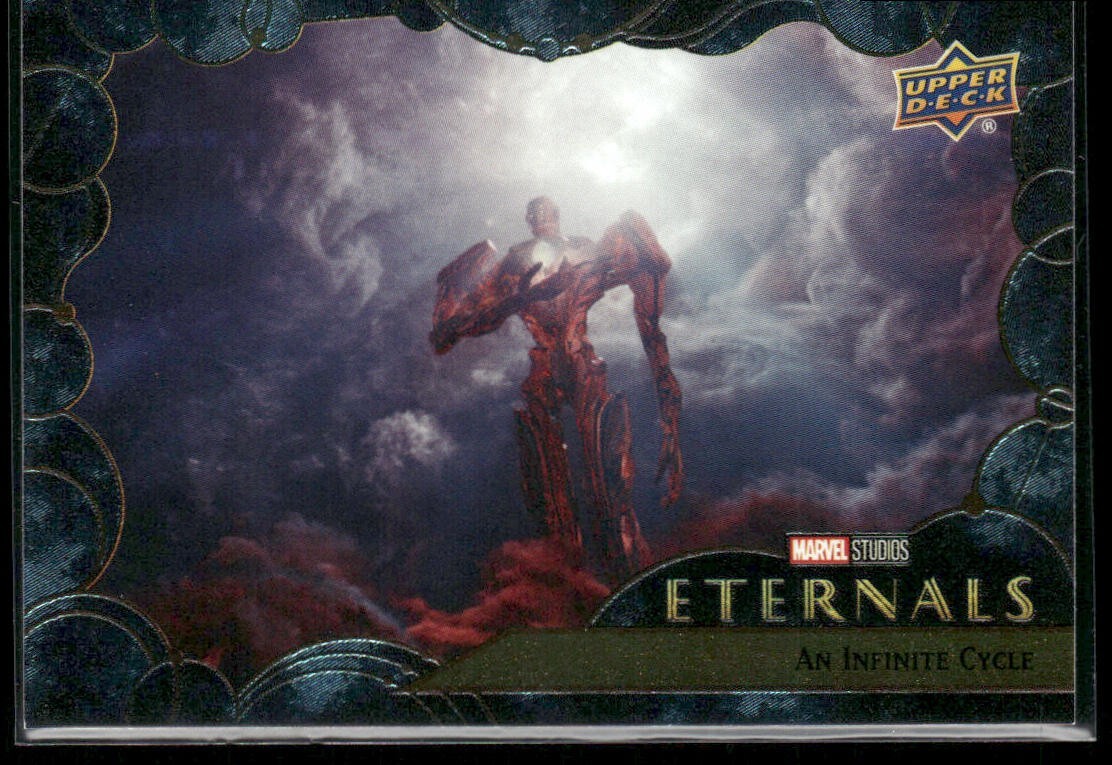 2023 Upper Deck Marvel Eternals Blue Parallel 288/299 #13 - Arishem