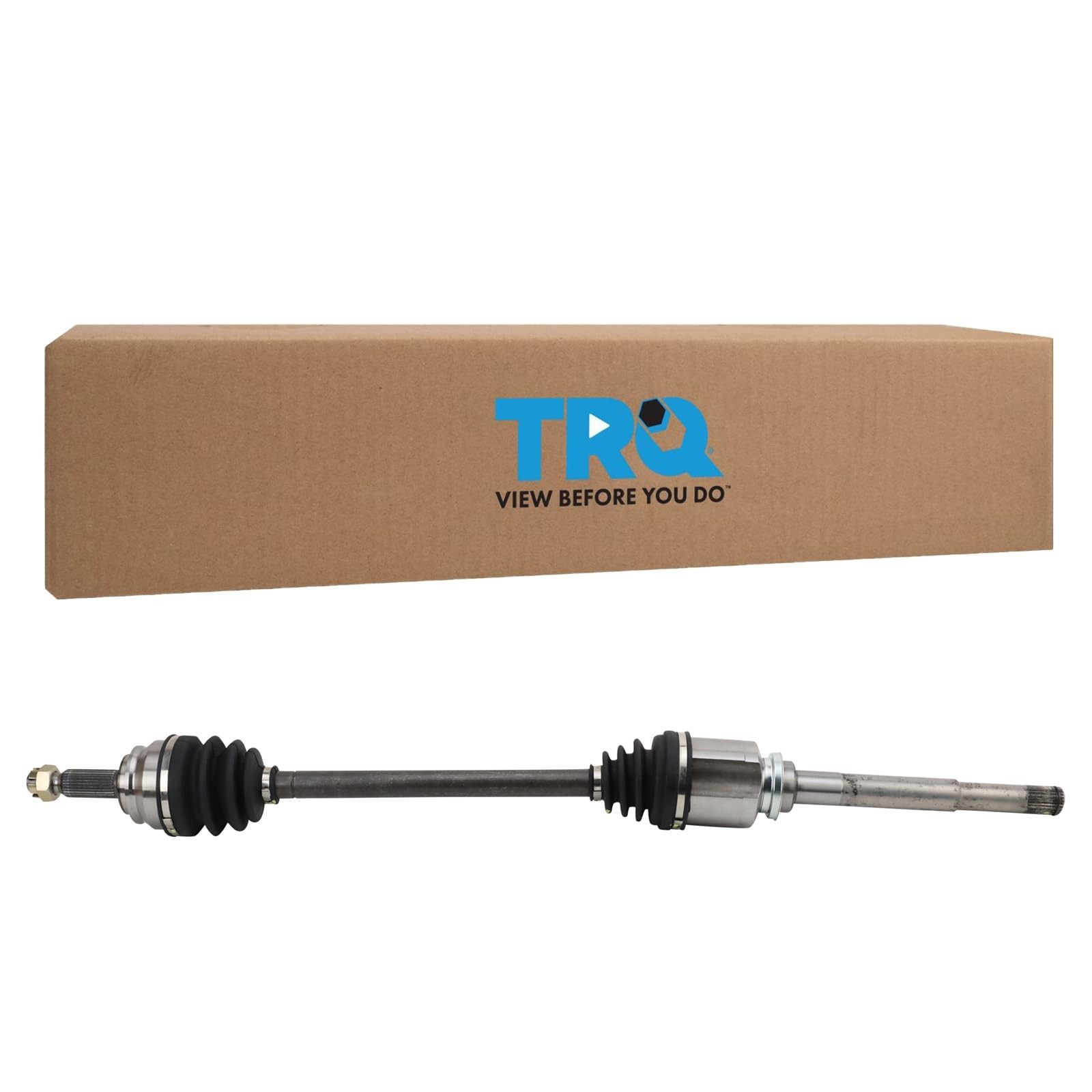 TRQ Front Right CV Axle Shaft Assembly Passenger Side Compatible with 2007-20...