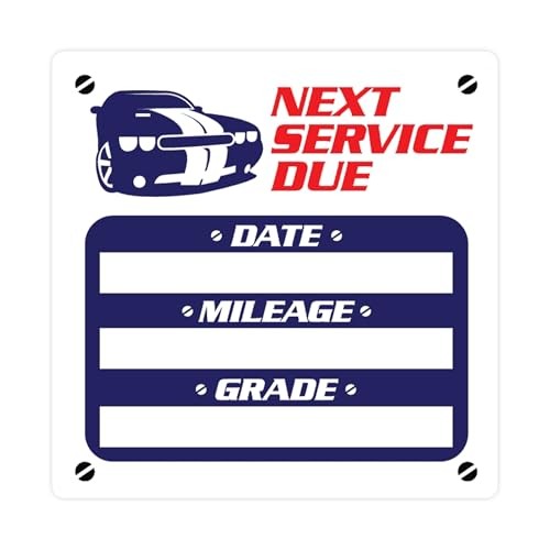 120 PCS Oil Change Stickers,Car Accessories Car Stickers and Decals,2x2 