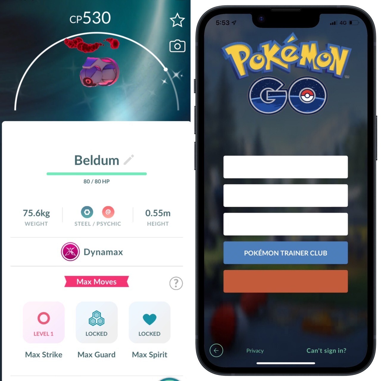 Shiny Dynamax Beldum✨mini PTC 20k✨(read description)