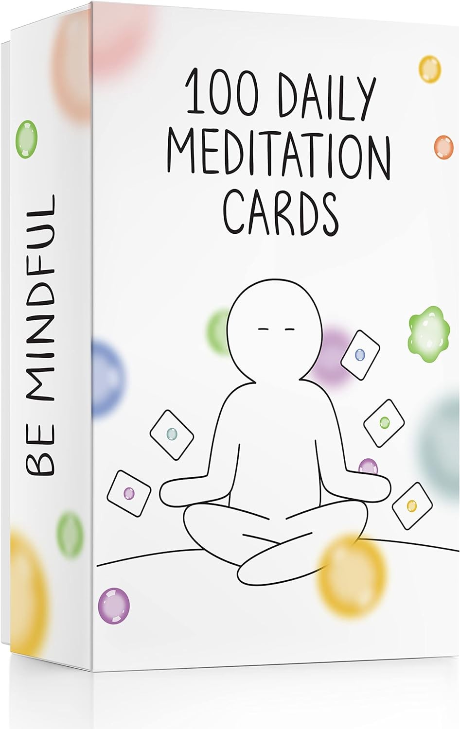 BEST 100 Daily Meditation Cards | Anxiety Relief Item for Relaxation | Self Care