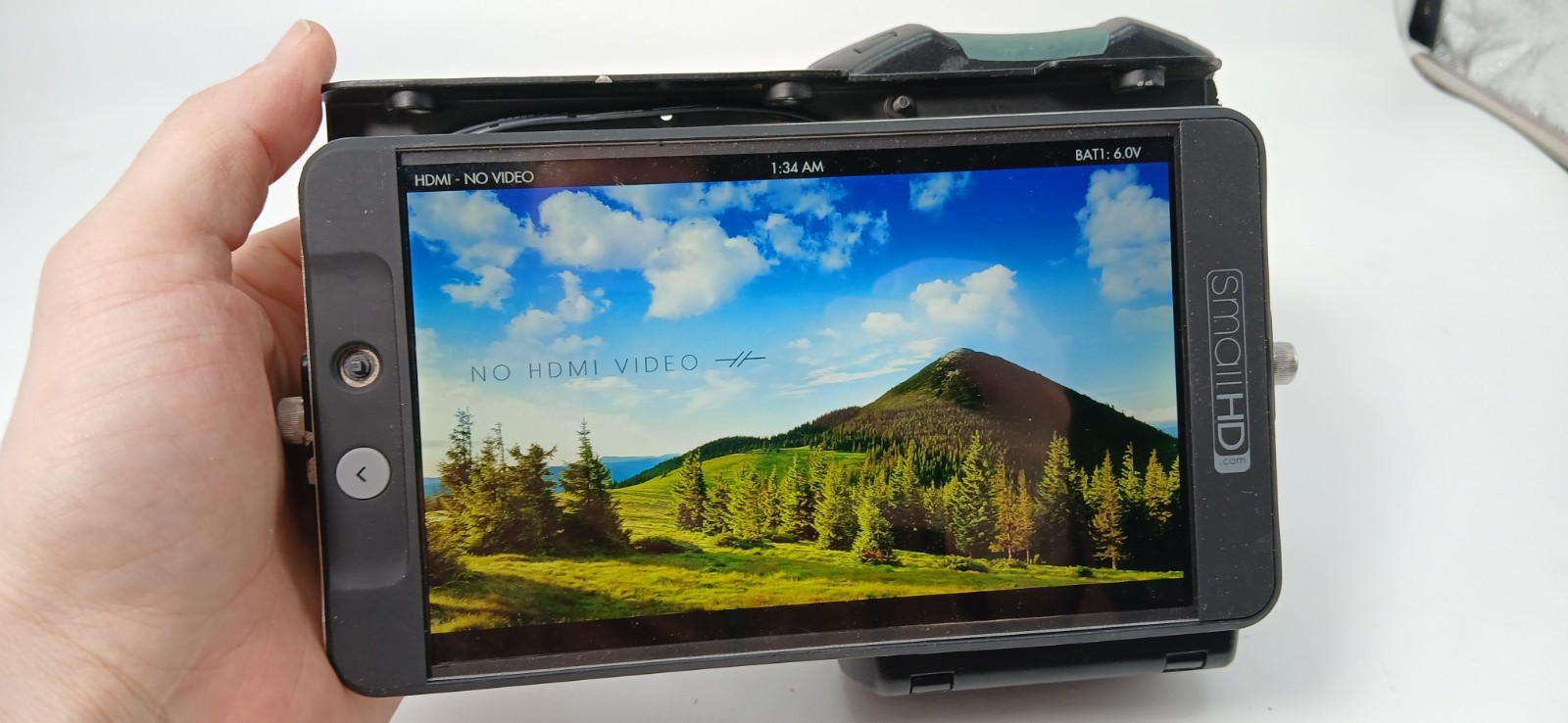 SmallHD 702 Bright On-Camera Monitor (1000 nits) With Battery Plate