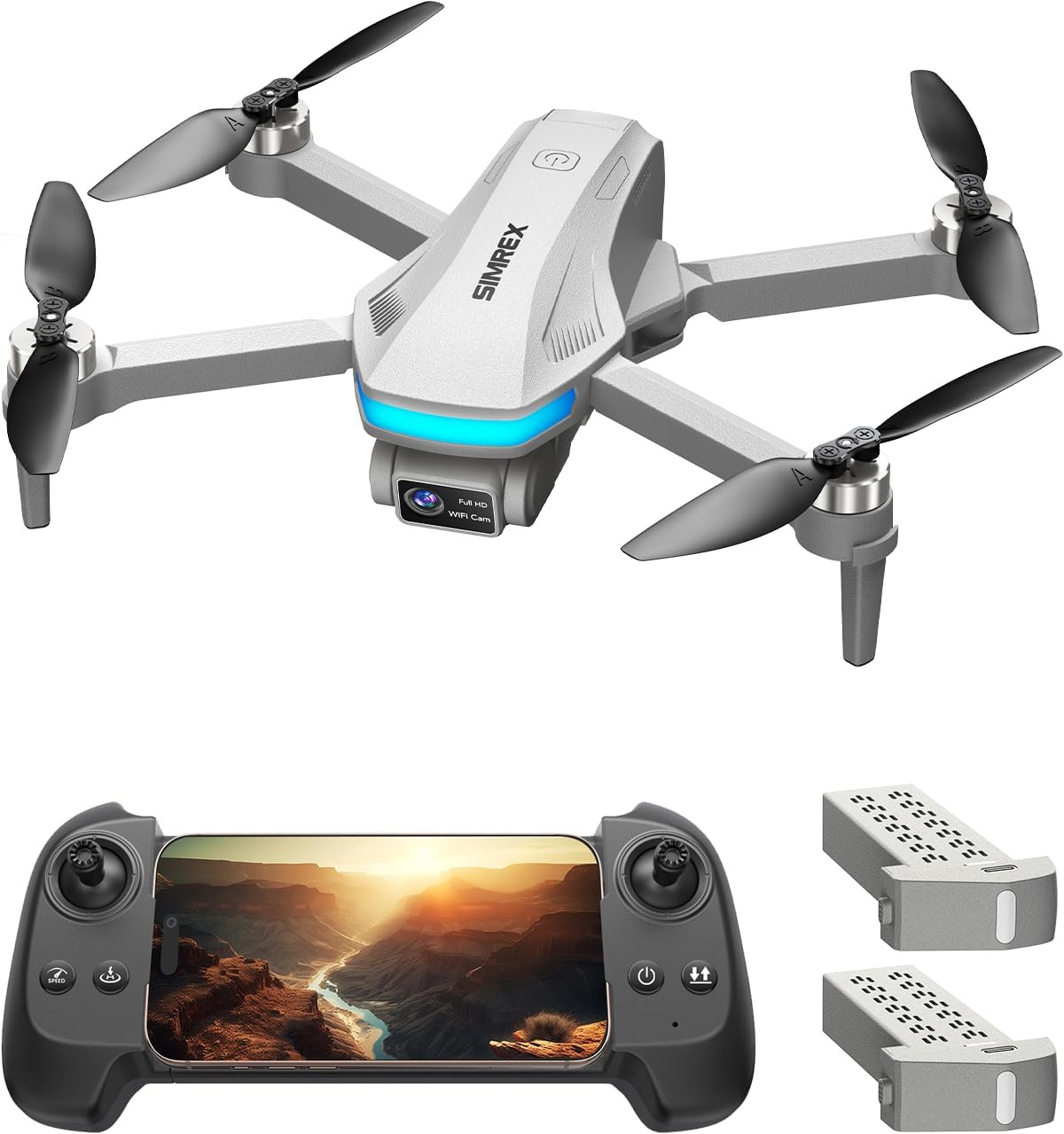 GPS Drone with Camera for Adults 4K, Brushless Motor Drones for Beginners ,5G Wi