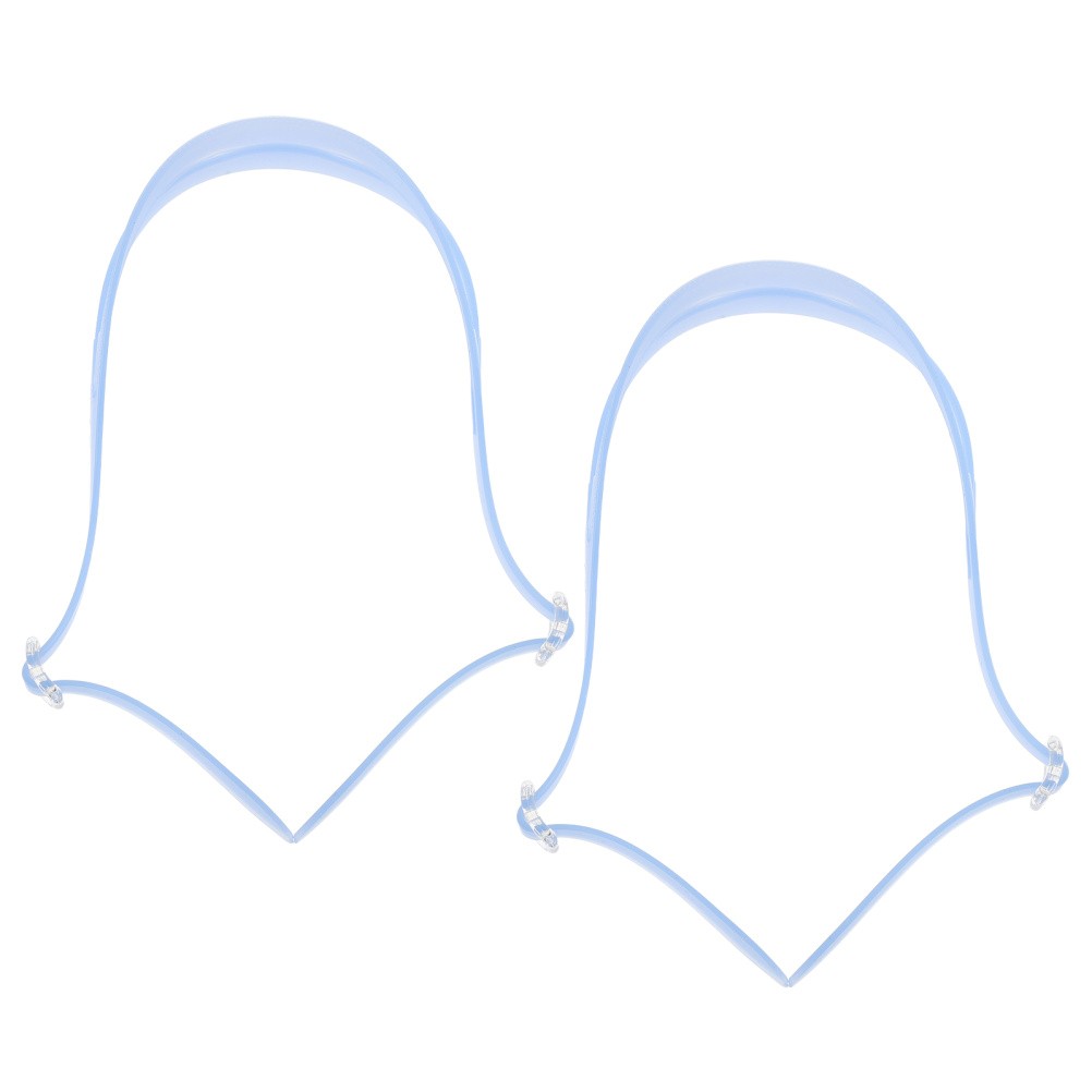  2Pcs Scuba Diving Mask Strap - Elastic Silicone Replacement Band Strap with