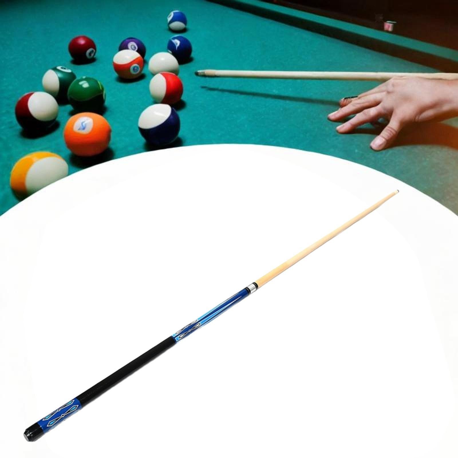 145cm 1/2 Split Pool Cue Pool Wooden 57inch 12.5mm Tip