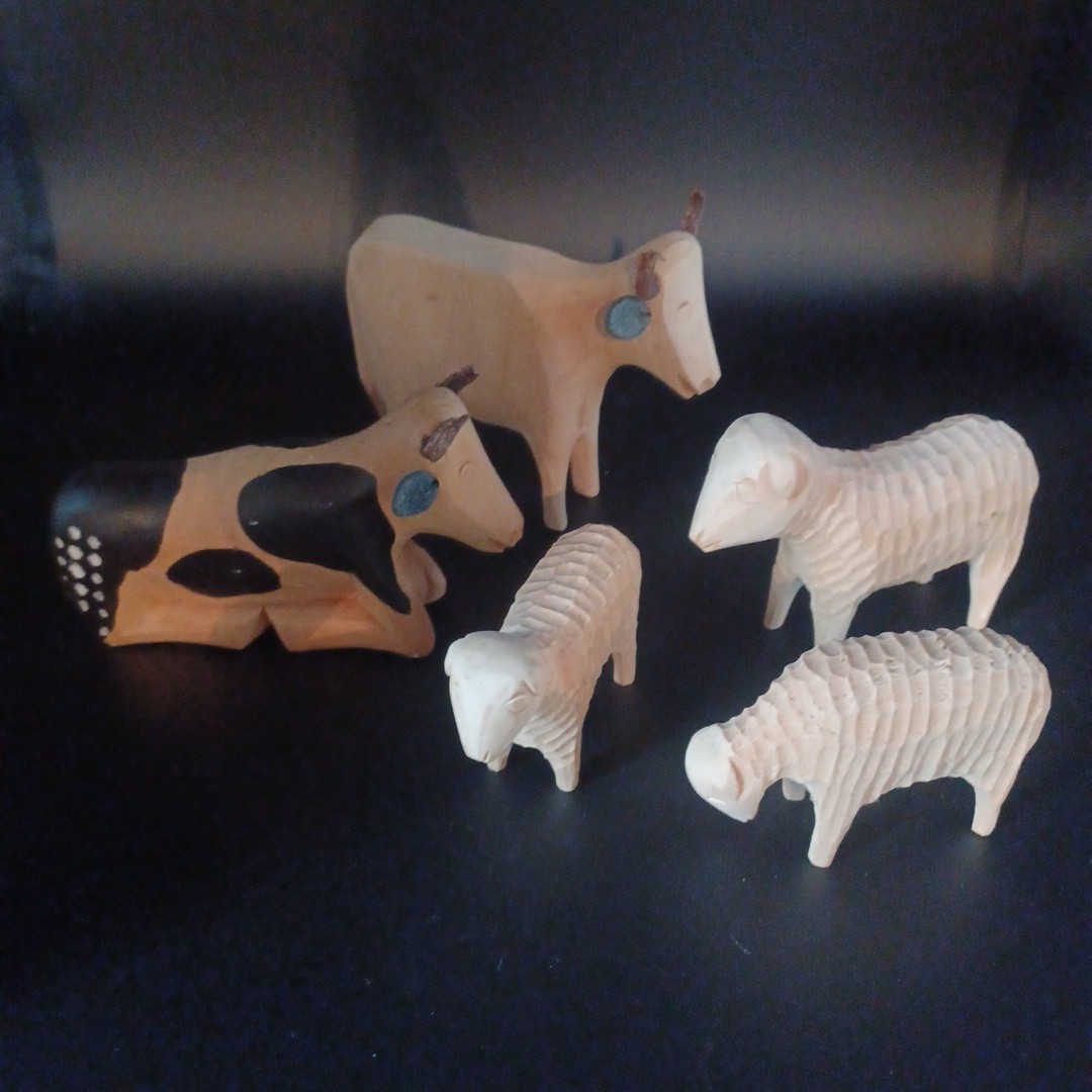 Wooden Farm Animals