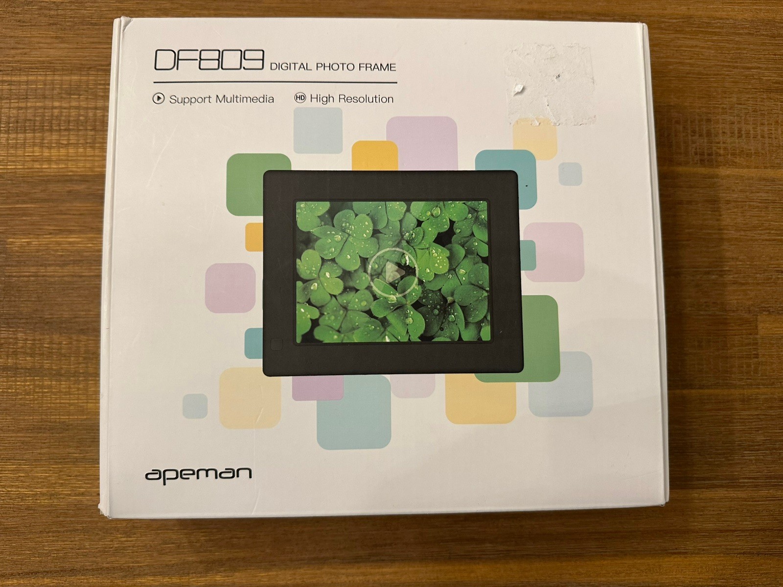 APEMAN DF809 DIGITAL PHOTO FRAME