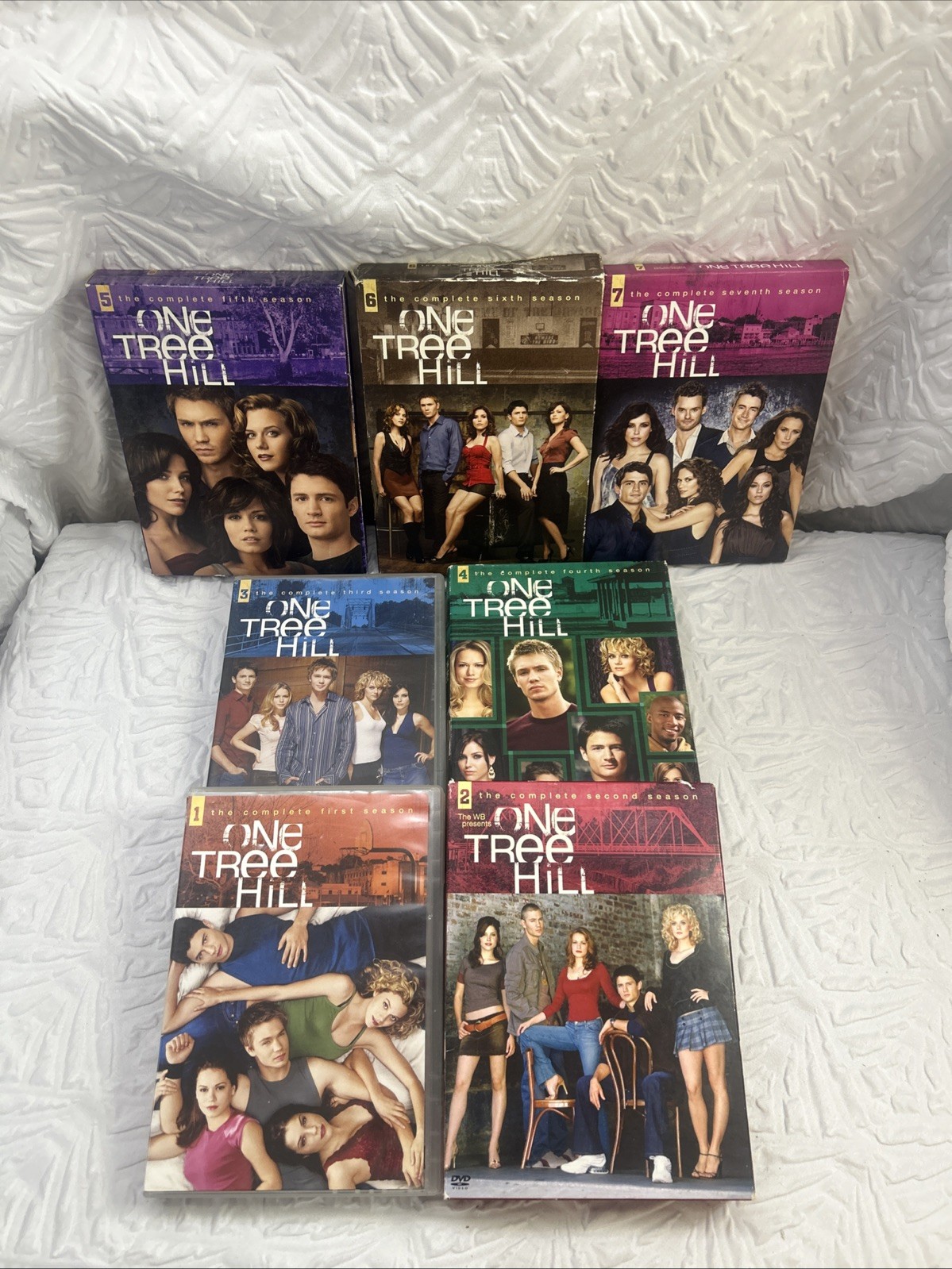 One Tree Hill DVD Lot Seasons 1-7 Complete Series Bundle TV Drama Box Sets