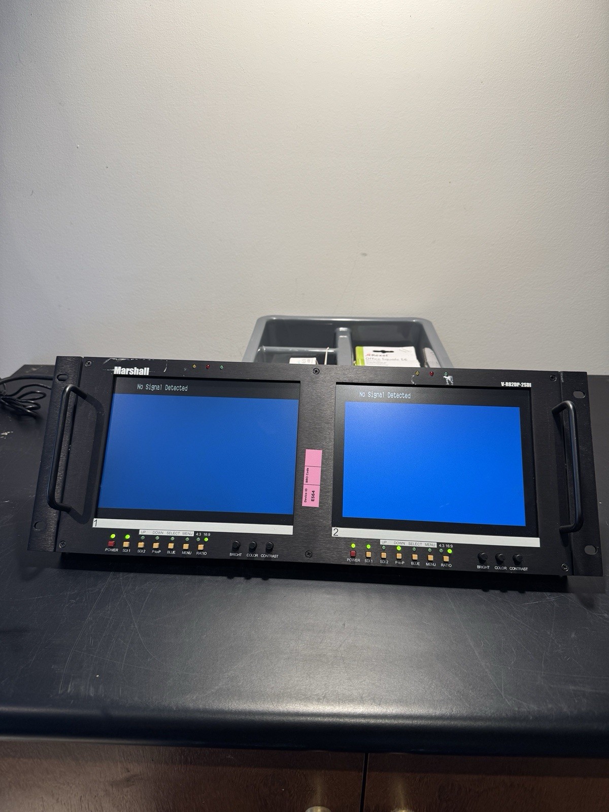 Marshall V-R82DP-2SDI Dual Professional 8.4"LCD Screen Monitors Rack Mountable 