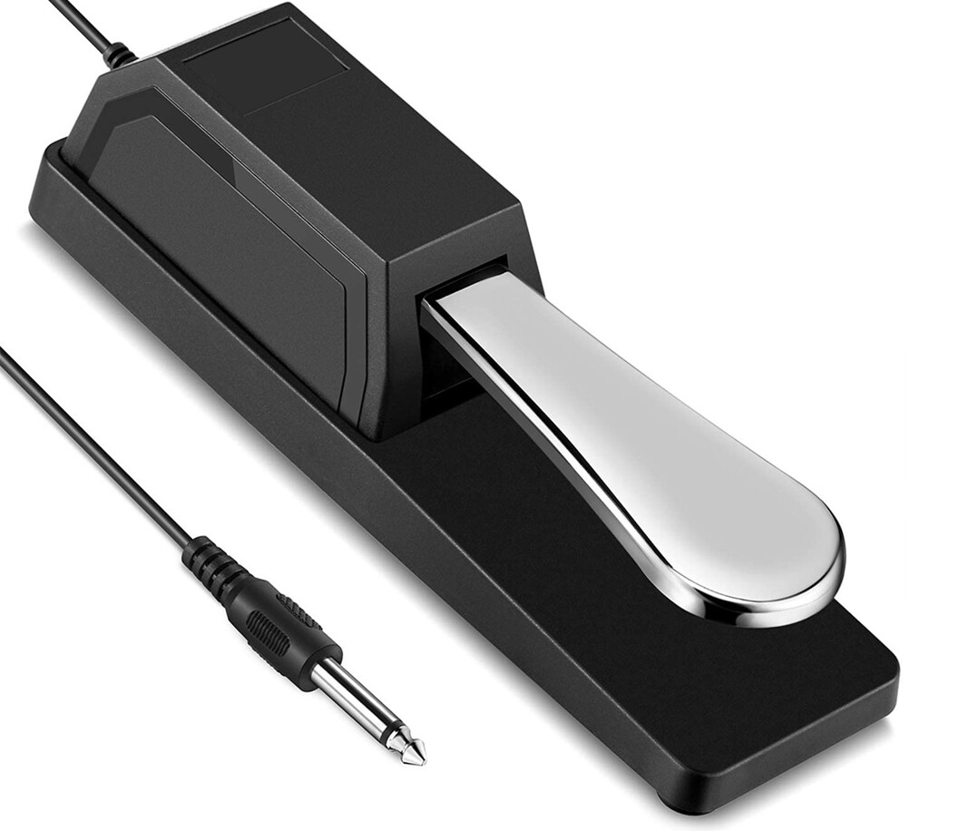 Sustain Foot Pedal for Casio Portable Electronic Piano Keyboards Synthesizer