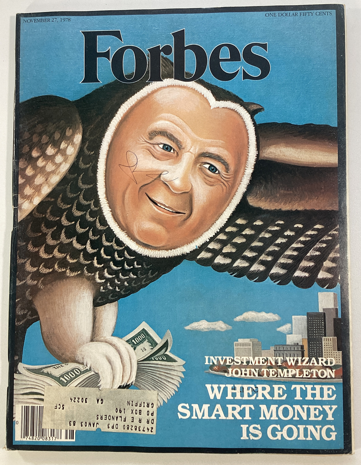 Forbes Magazine Vtg 1978 Rare Ads Templeton Coopers TWA Coke Toro Gong IBM OJ