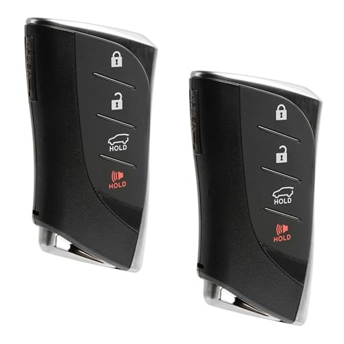  Key Fob Replacement for 2019 2020 2021 2022 Lexus GX460 4-Button Smart Two