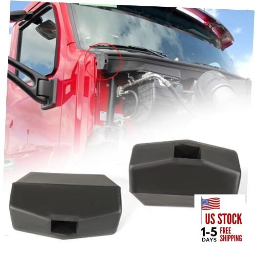 Left and Right Hood Latch Bumper Support Fits Peterbilt L85-6082 L85-6082 x2