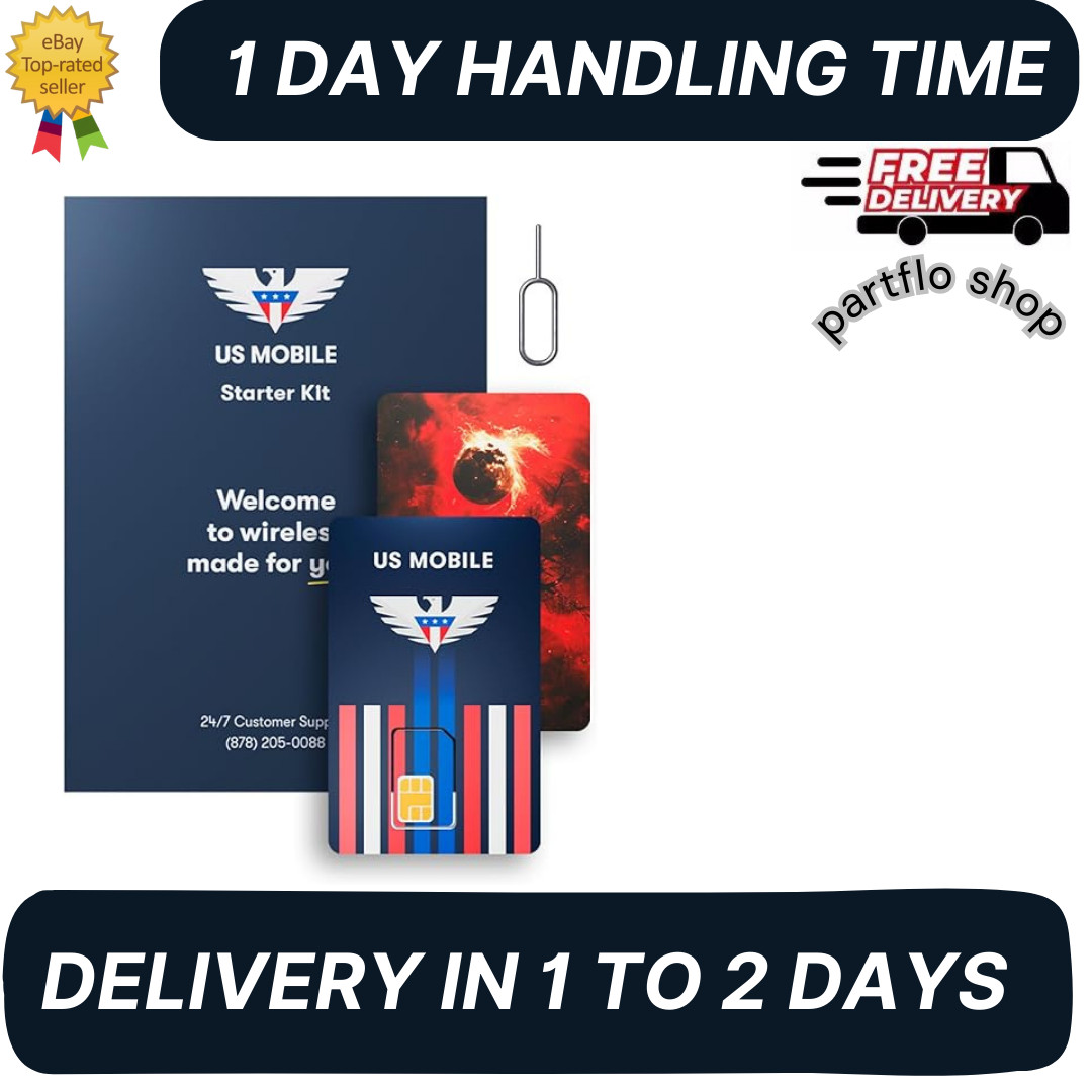 Prepaid SIM Card (US Mobile) Custom Plans from $4/mo Unlimited Plans from $17/mo