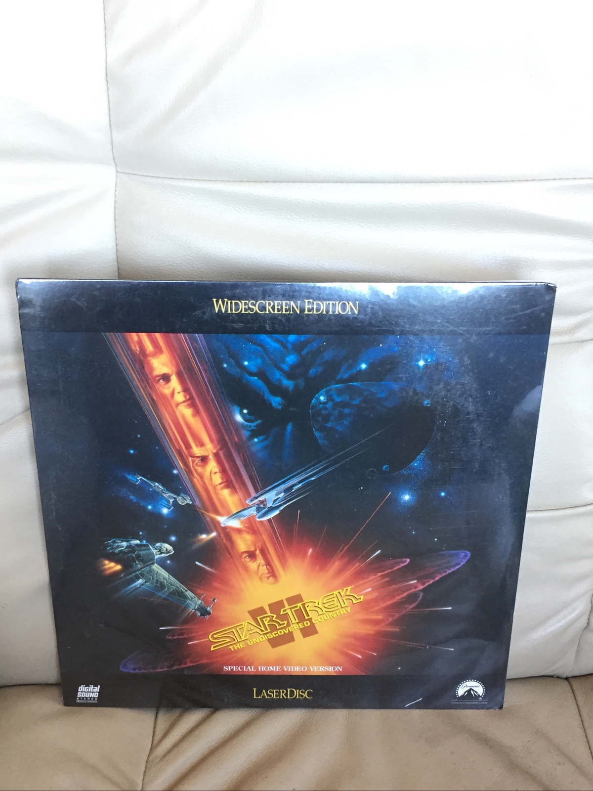 SEALED Star Trek VI The Undiscovered Country Laserdisc Movie 1992 Paramount New