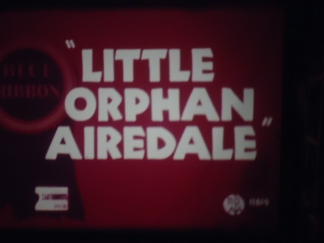 16mm Little Orphan Airedale Warner Bros Cartoon 400'