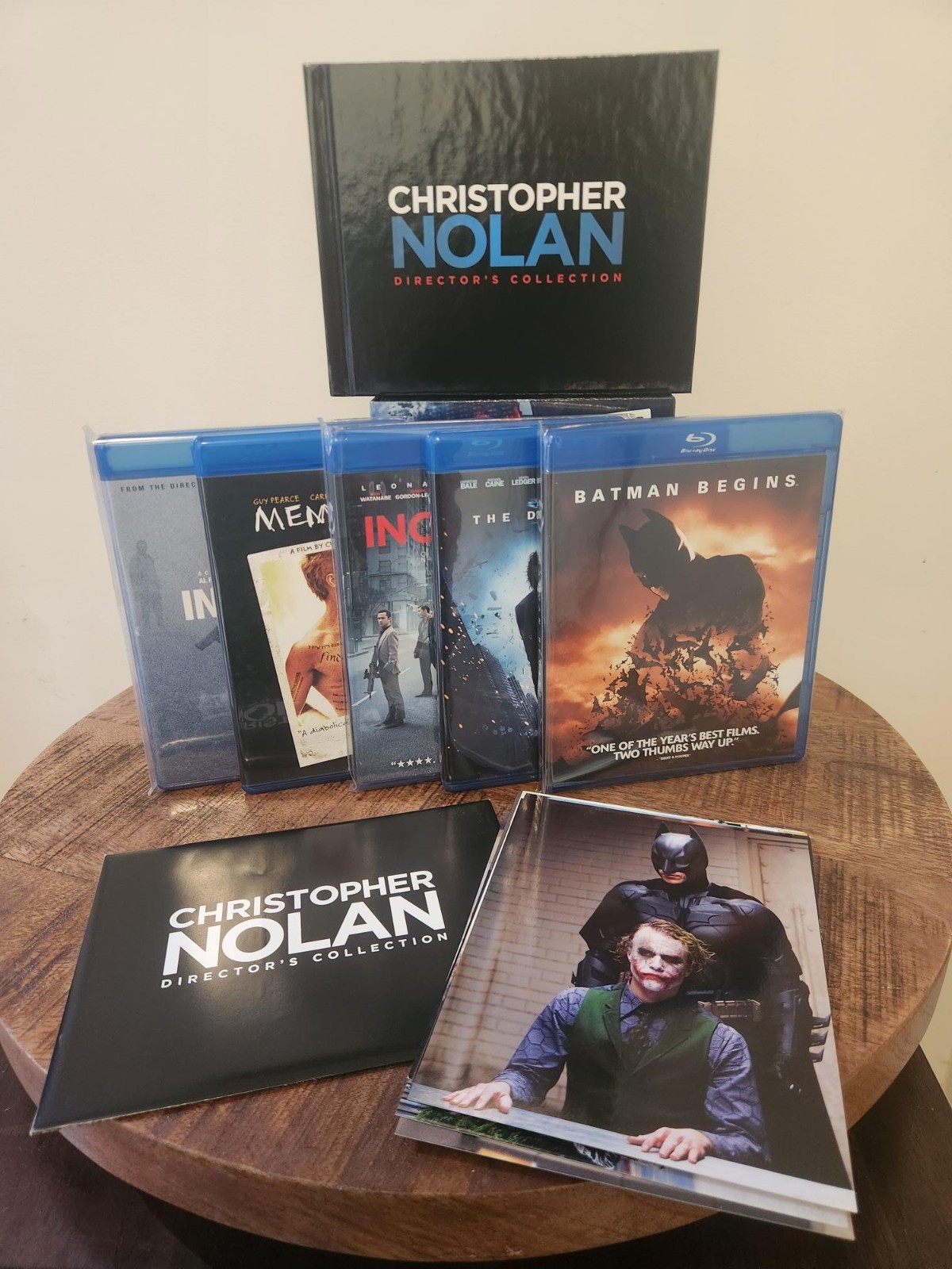 Christopher Nolan Directors Collection (Blu-ray Disc, 2012, 7-Disc Set)