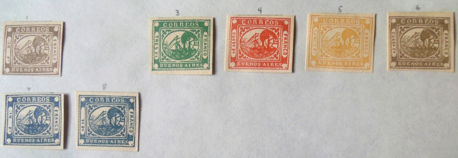 Argentina Stamps -  Lot#Eg5  Buenos Aires