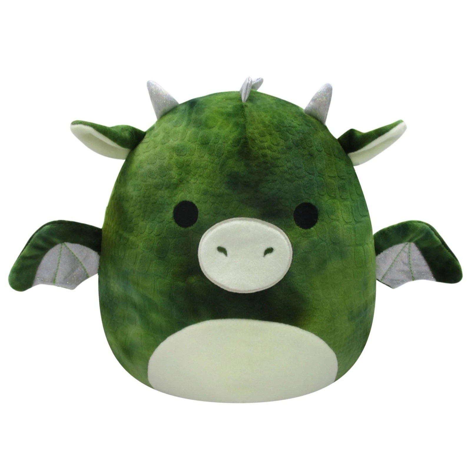 Duke The Dragon 10 inch Tall Plush Squishmallow Kellytoy Soft Plush Green