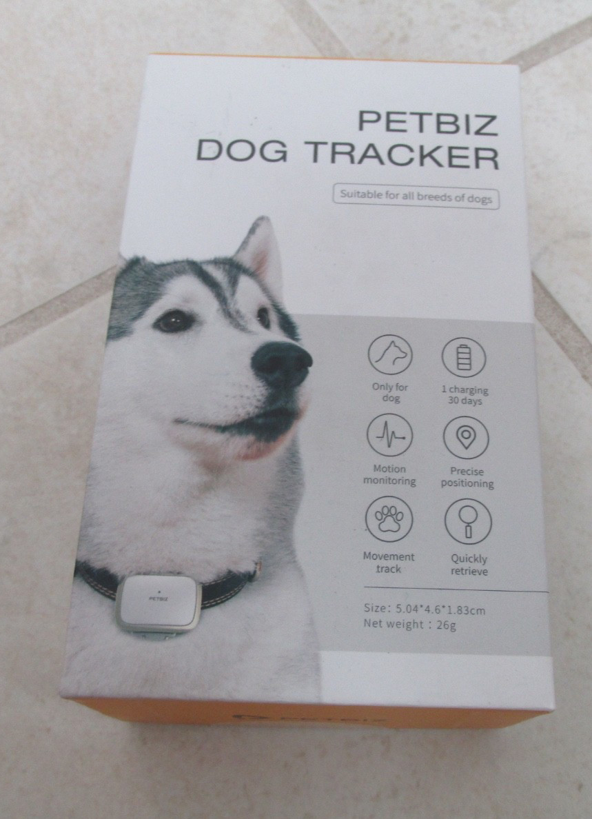 NEW PETBIZ  Dog Pet Tracker 30 Days Charge Motion Monitoring Movement Track