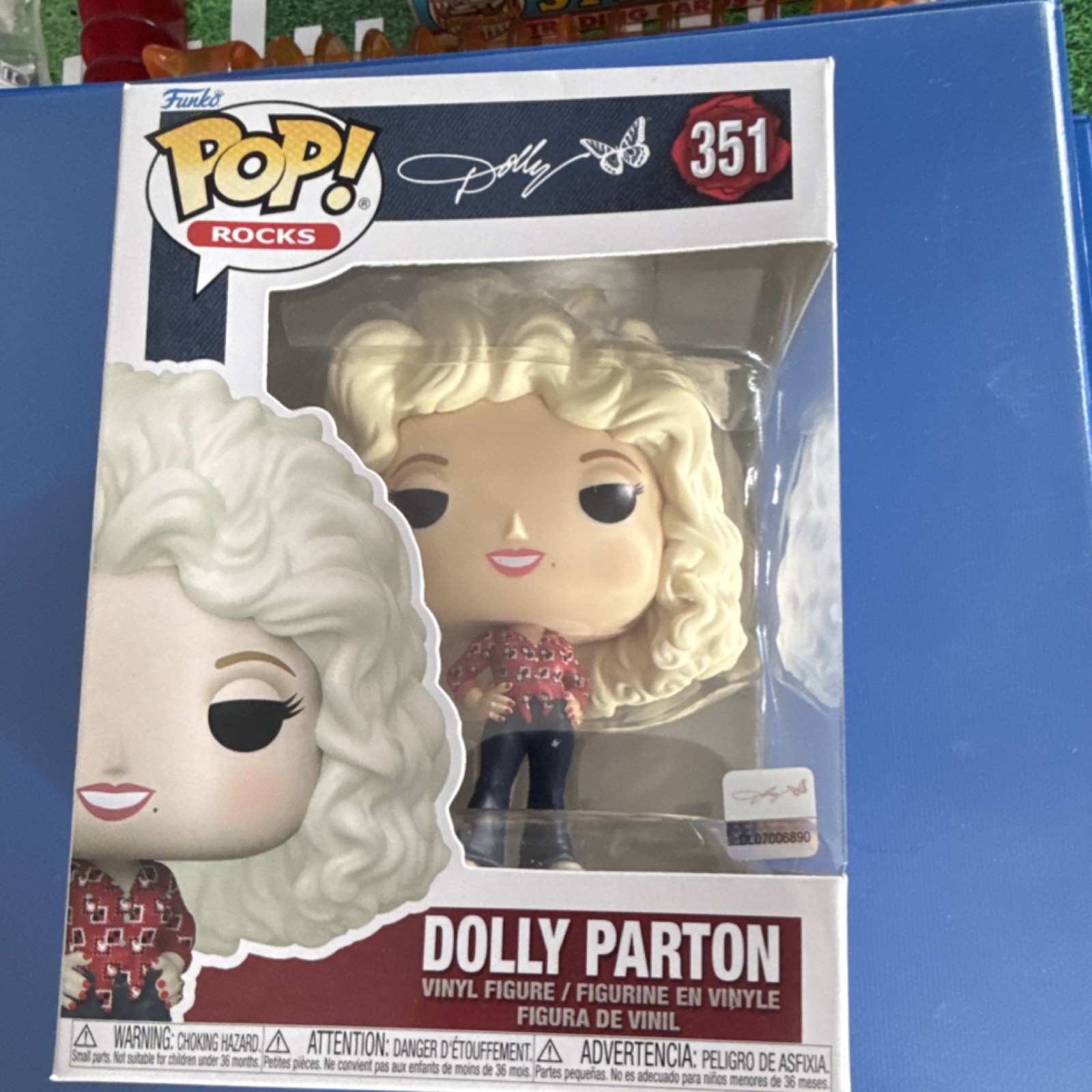Funko Pop! Vinyl Rocks Dolly Parton #351 Music Figure Standard Size