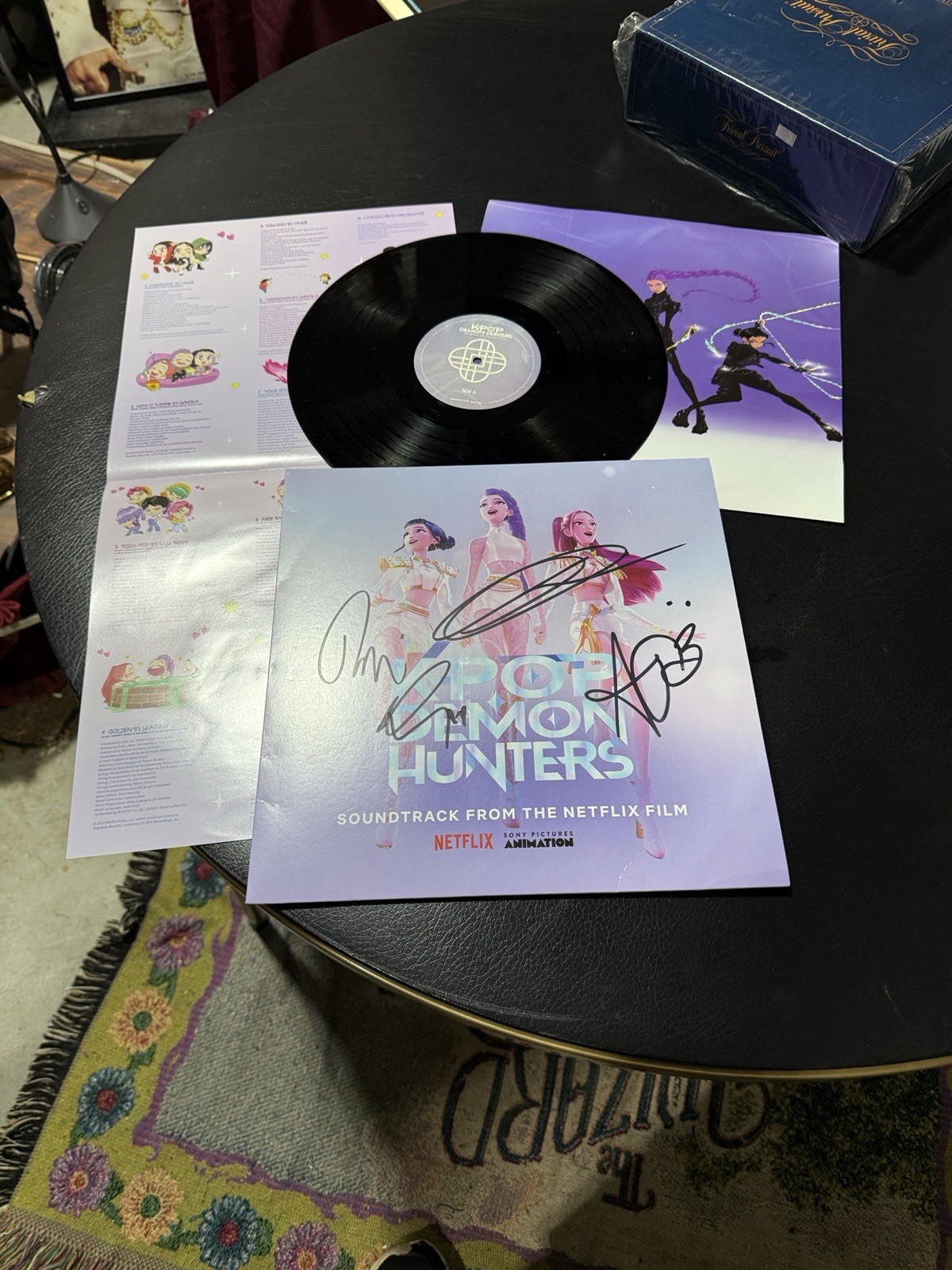 EJAE Signed, LP, Vinyl Album, Autograph, K-Pop, Demon Hunters Golden Rare, Korea