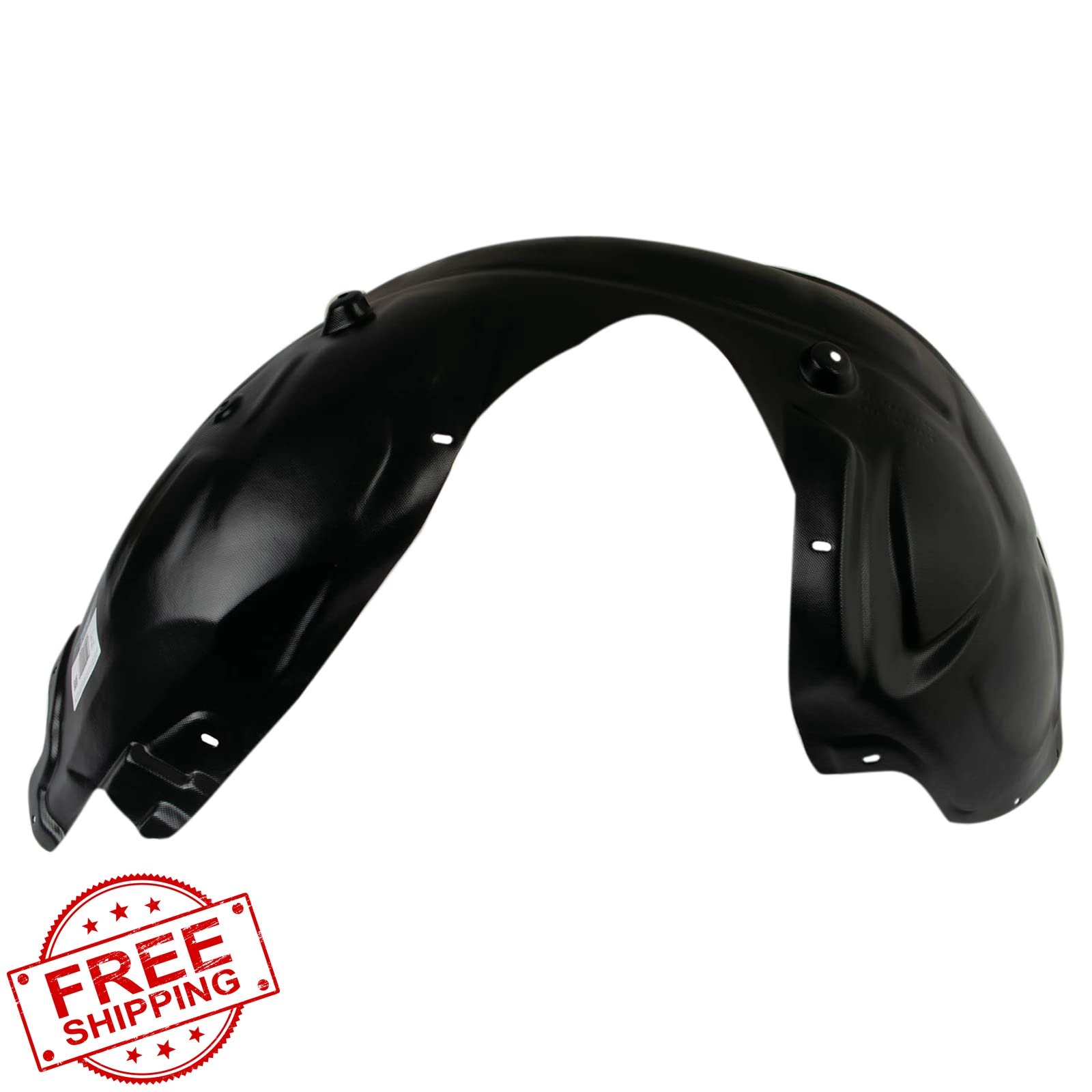 TRQ Front Inner Fender Liners for 1997-2003 BMW 5 Series