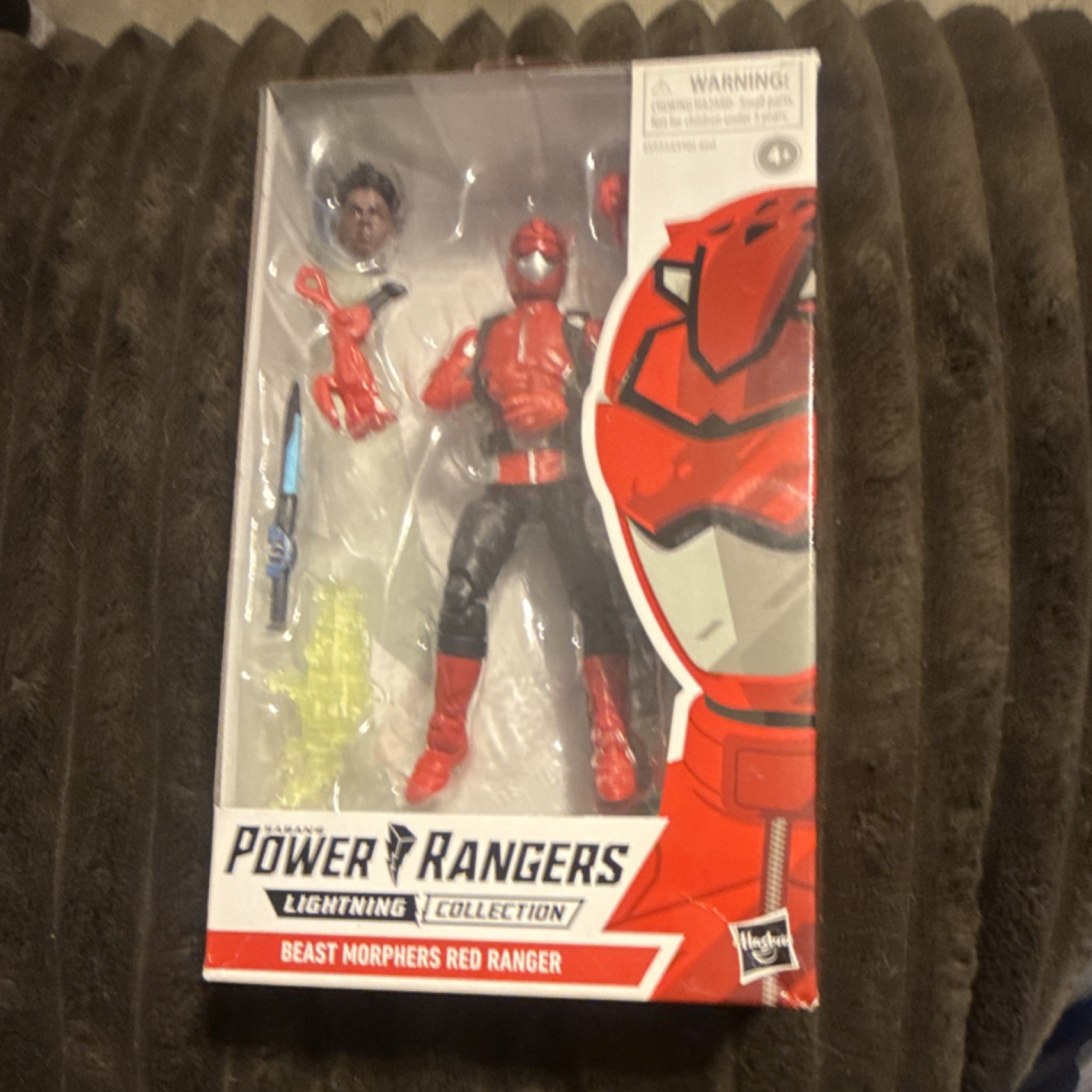 Hasbro Power Rangers Lightning Collection Red Ranger Action Figure Boxed