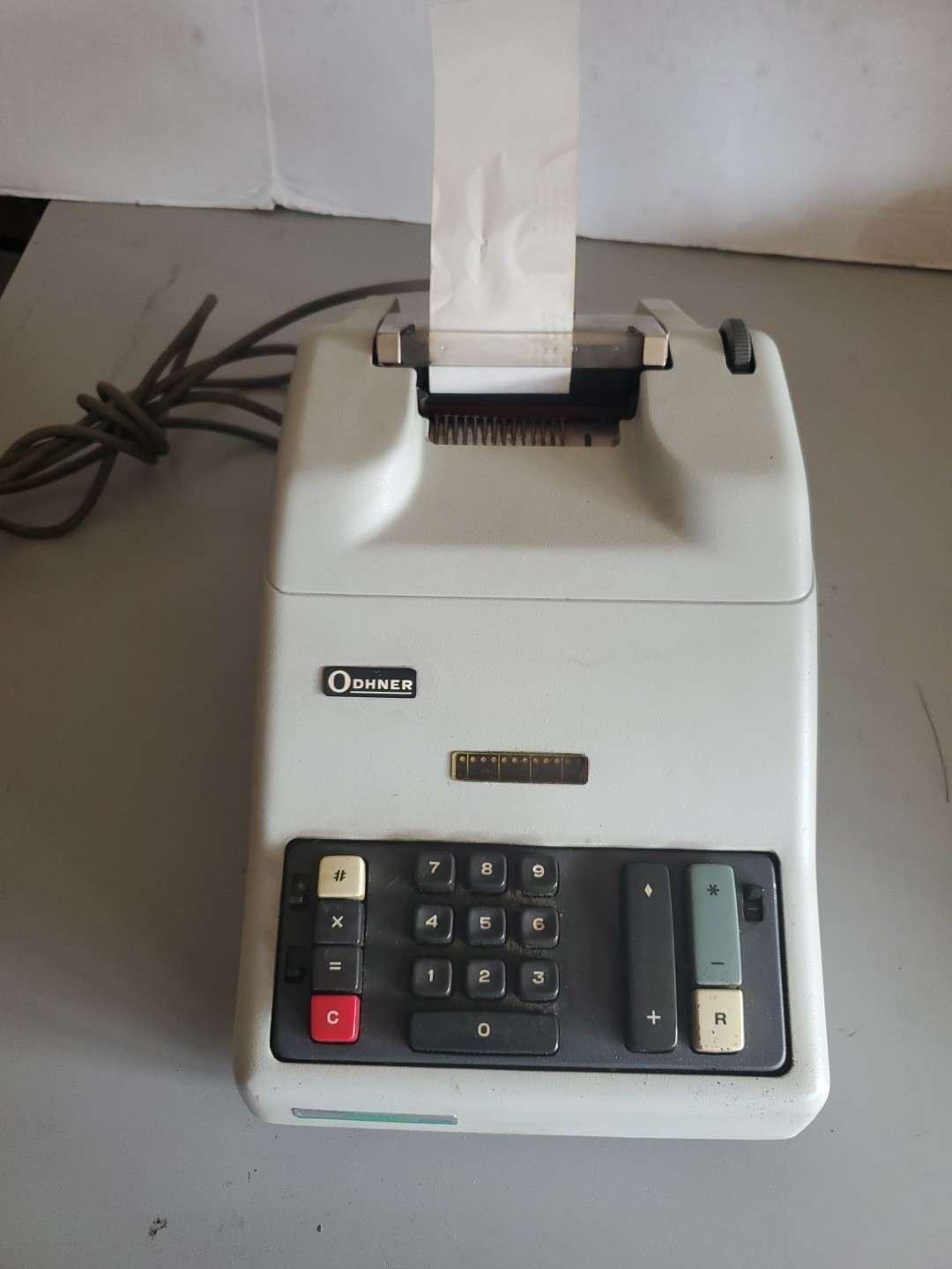 Vintage Odhner Adding Machine 1960s - Kinda Works.... 