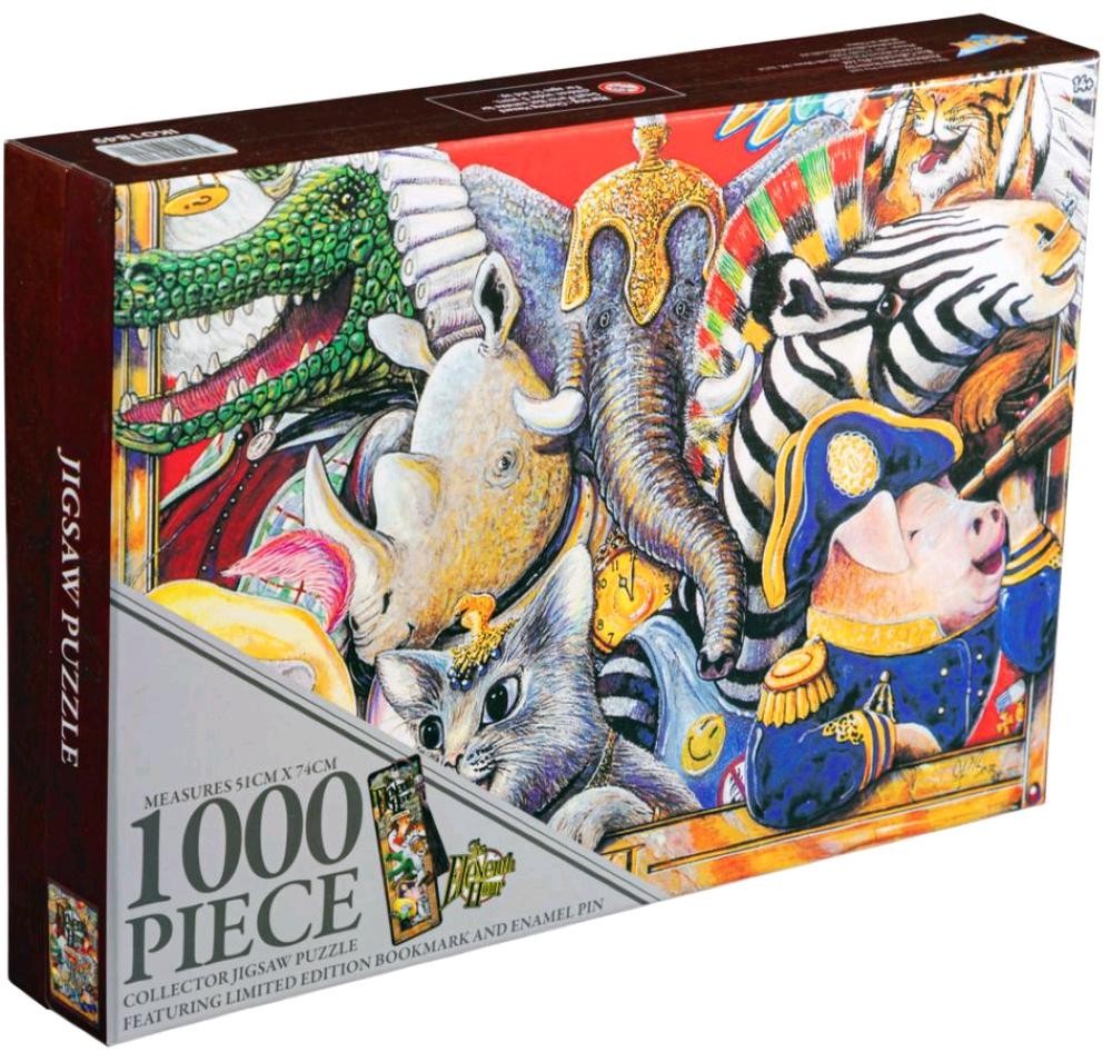 The Eleventh Hour - Book Cover Collector Jigsaw Puzzle, 1000 Piece - Ikon Collec