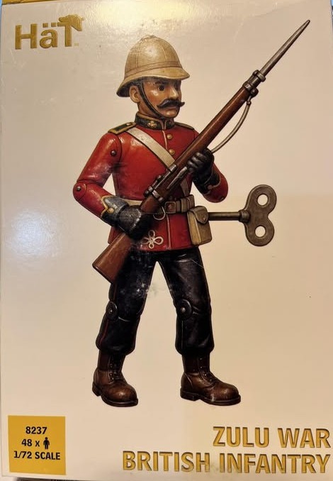 Hat 1/72  Zulu War British Infantry 8237 MIB Complete