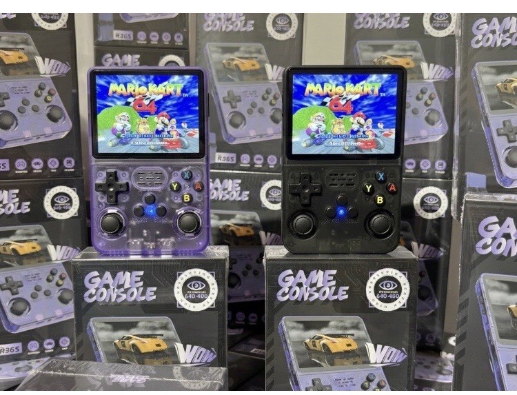 R36s Retro Handheld Premium Gaming Console With 21,000 Top