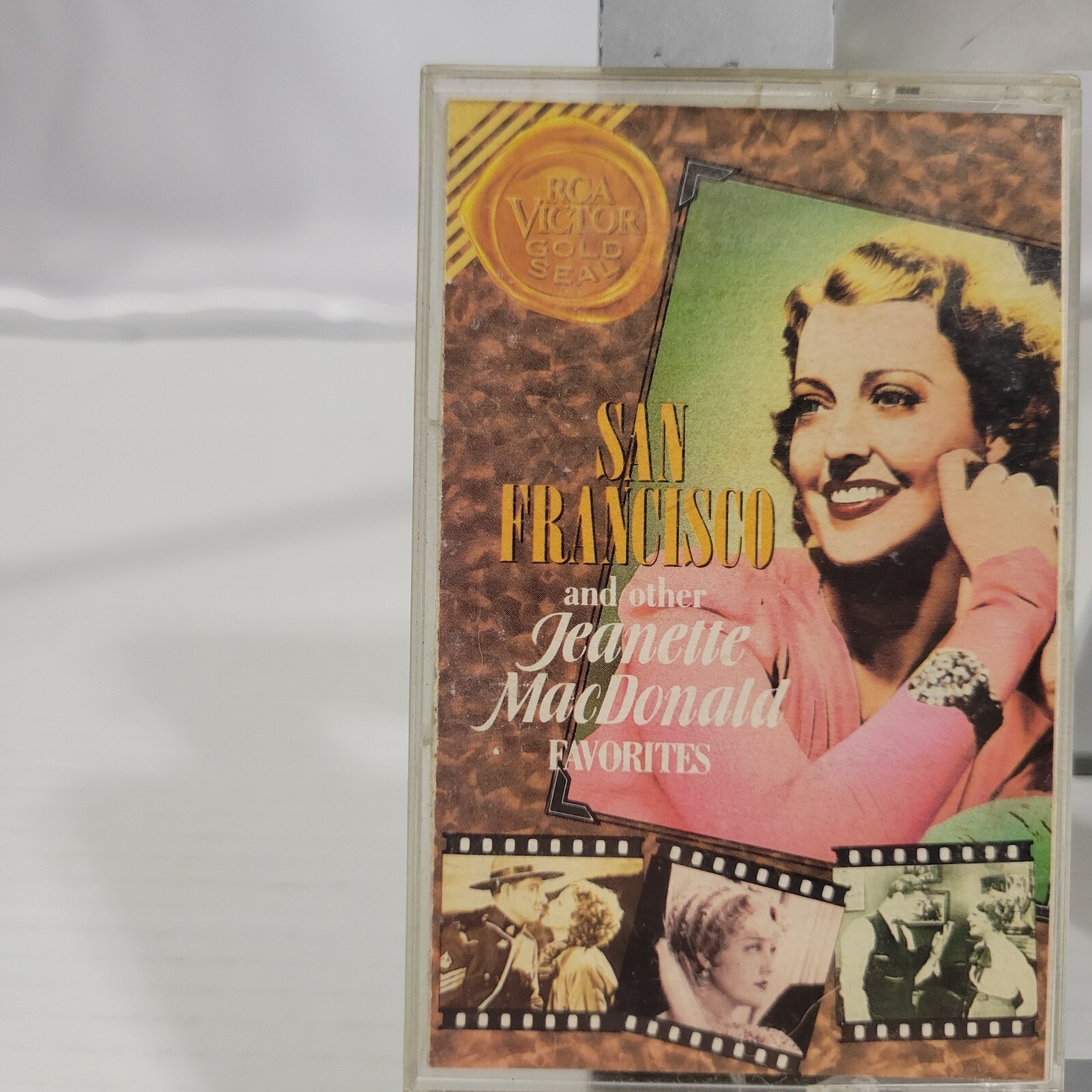 RCA Victor San Francisco Jeanette MacDonald Favorites Gold Seal Cassette