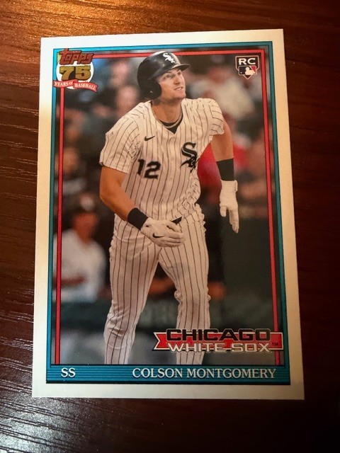 2026 Topps 1991 Anniversary Colson Montgomery