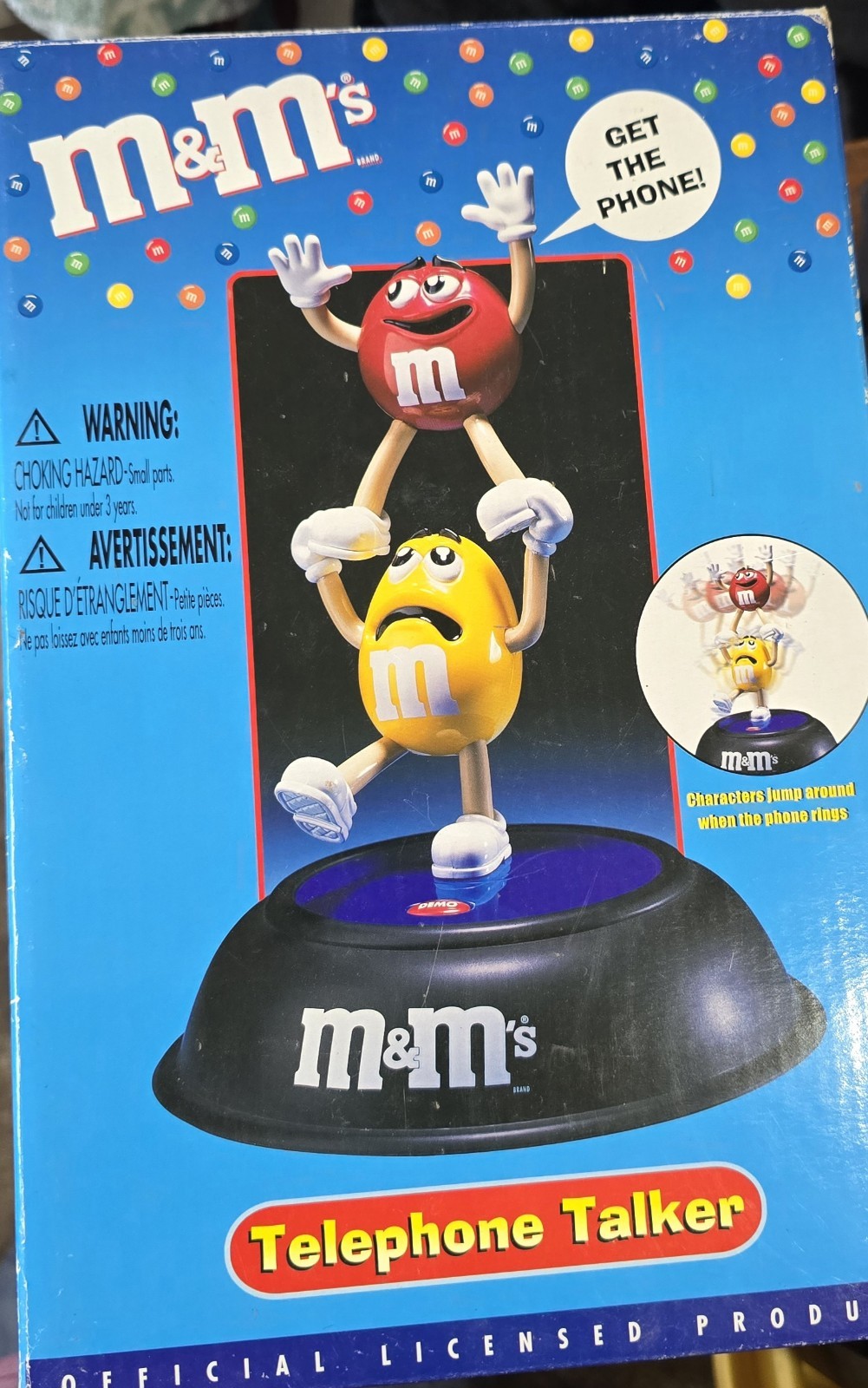 Vintage M&M's Telephone talker NEW