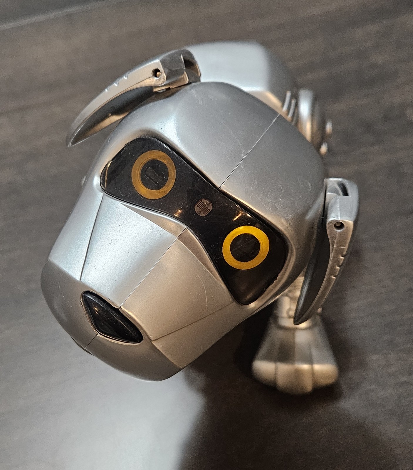 Vintage Tekno Robotic Puppy Dog Motion Interactive by Toy Quest Tested Works 