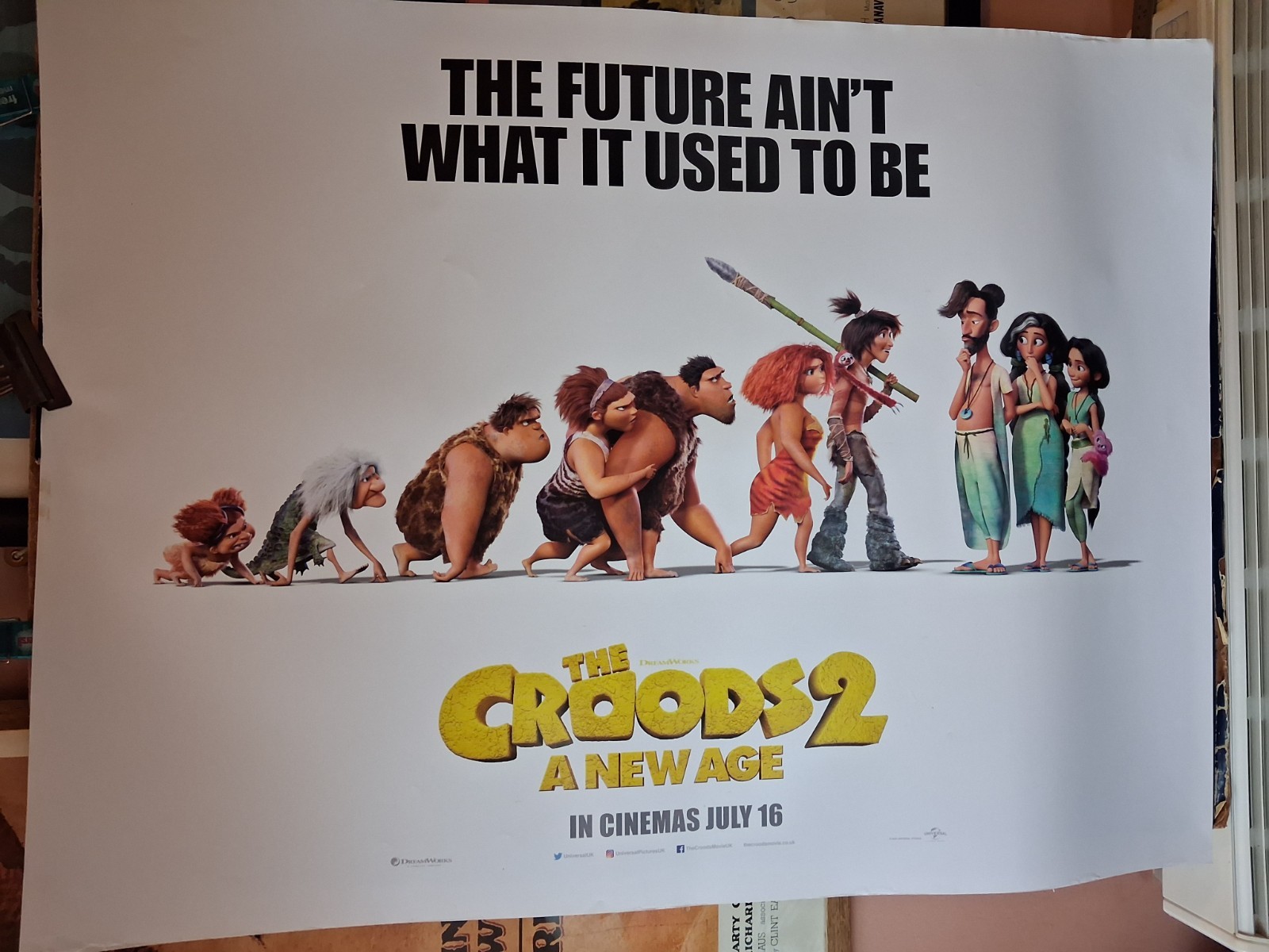The Croods 2 - Quad Cinema Poster