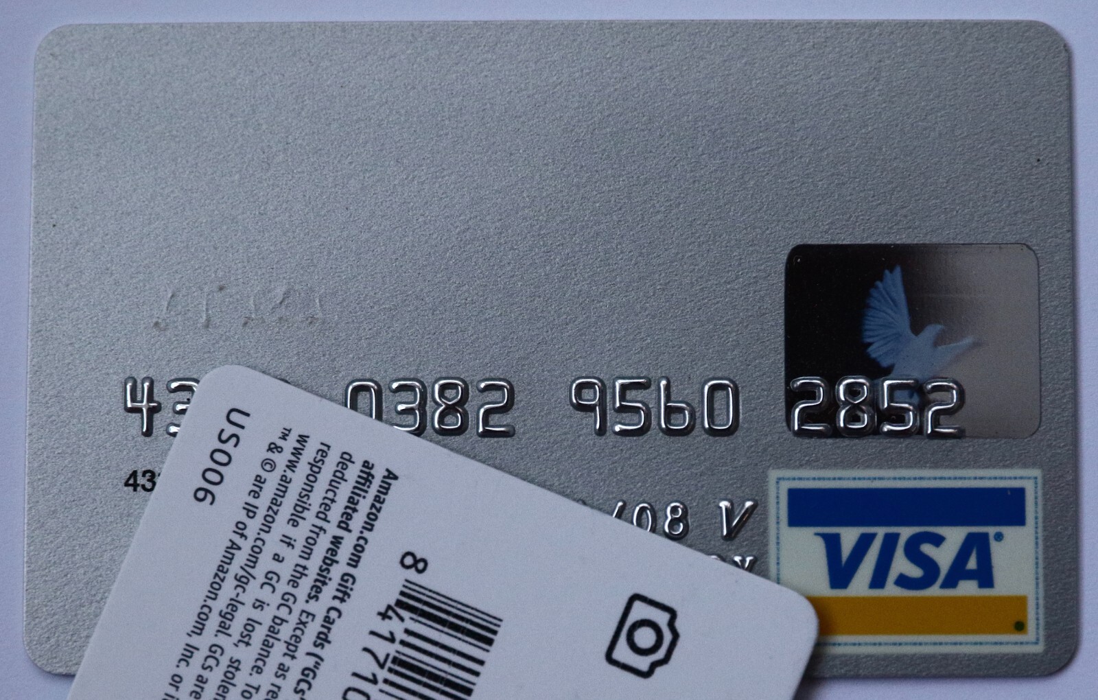 Expired MBNA America Bank Visa Credit Card