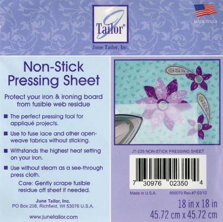 June Tailor Non Stick Pressing Sheet 18in x 18in