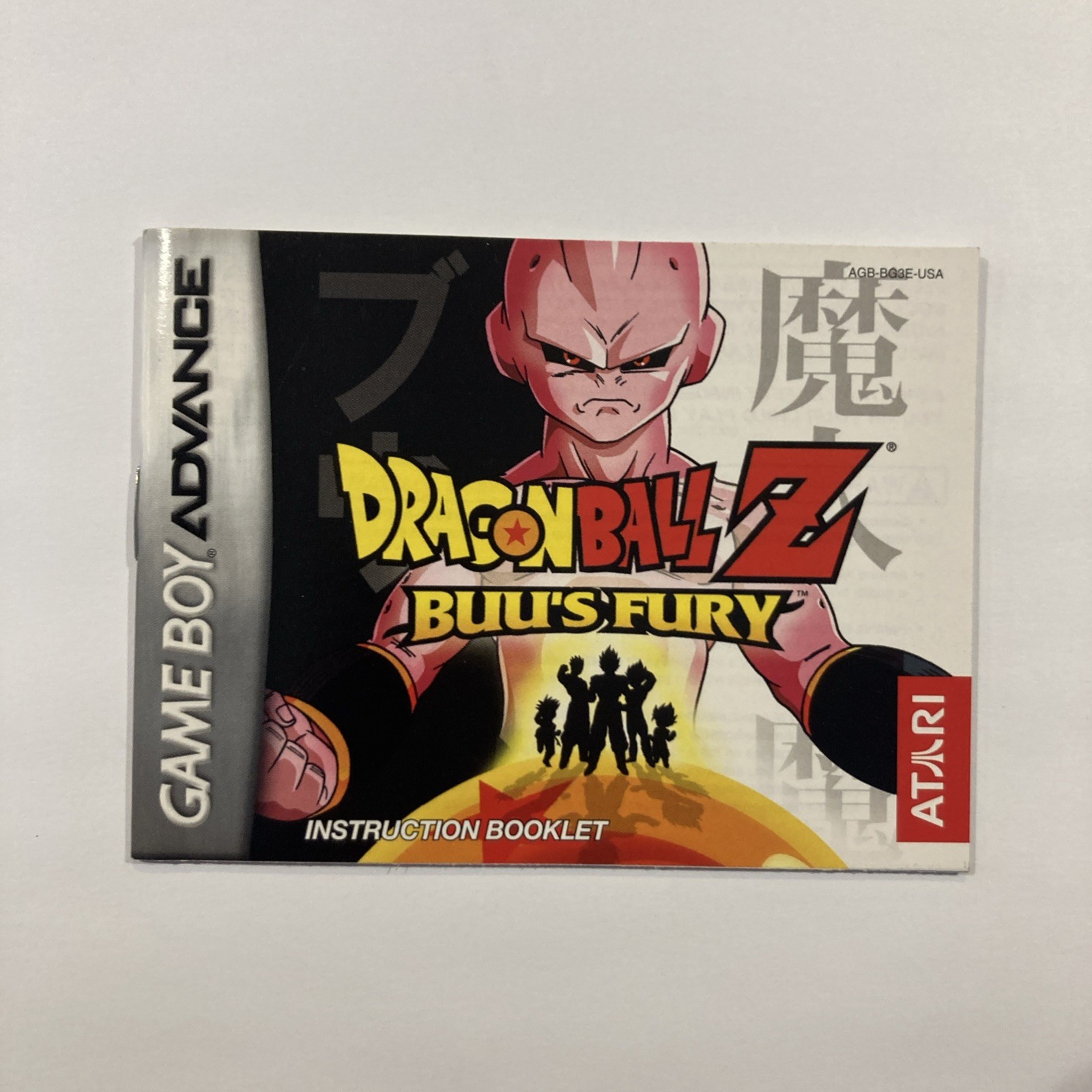 Dragon Ball Z Buu's Fury GBA (Manual Only)